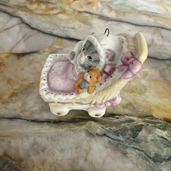 Schmid - Kitty Cucumber 1987 - Vintage Christmas Ornaments - Picture 2 of 10